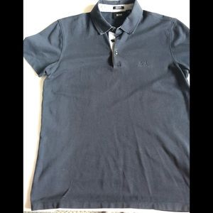 👚HUGO BOSS Navy polo sz S